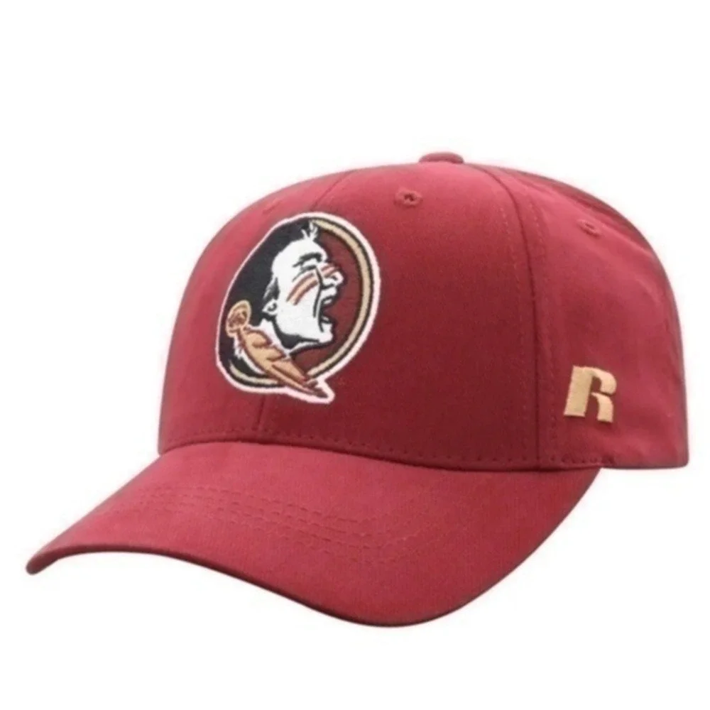 Florida State Hat Cap‎ Seminoles NCAA Garnet Gold Black Strapback Adjustable NEW